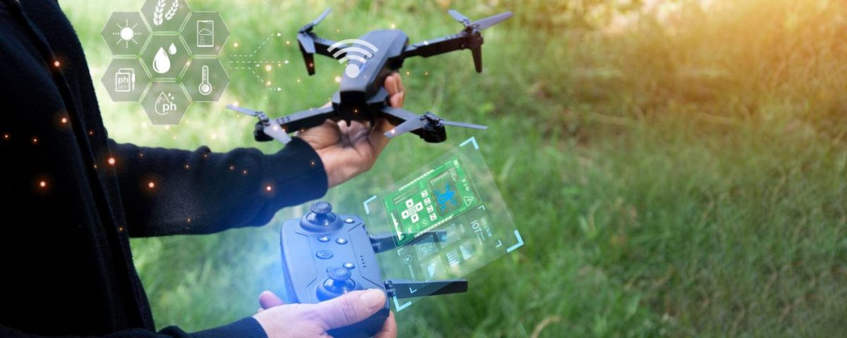 Integration of Drones and Smart glasses