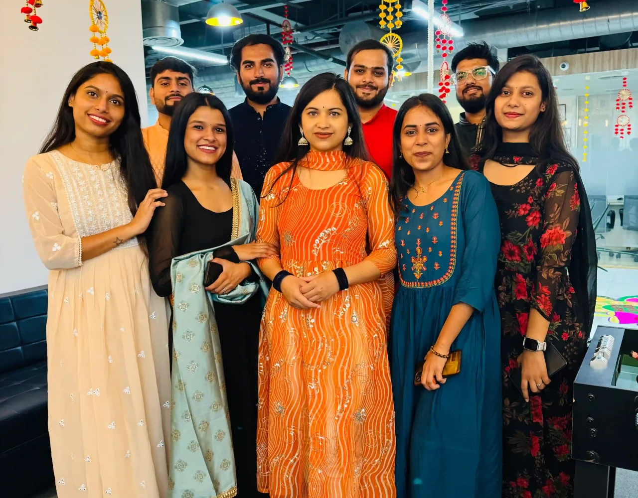 iValuePlus team celebrate diwali at office
