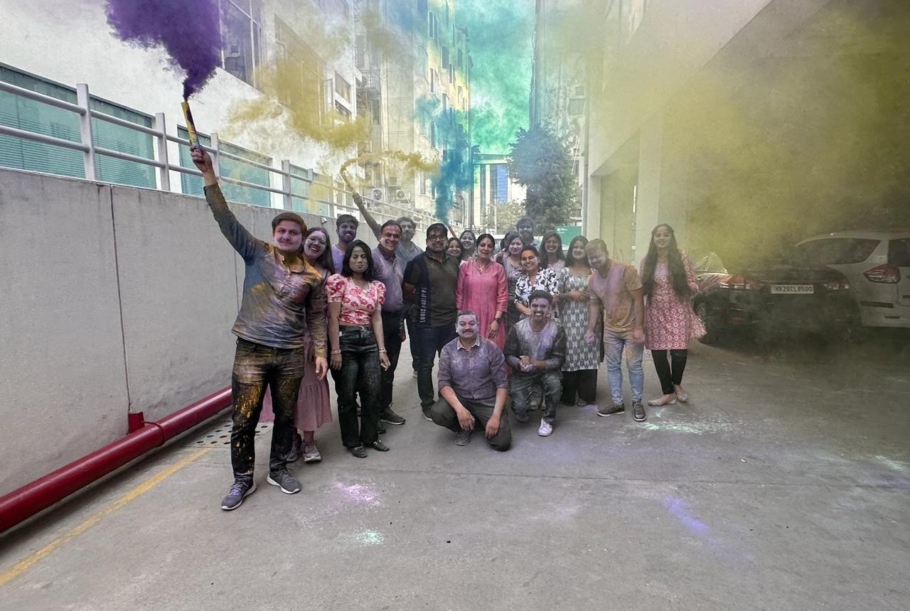 holi celebration at ivp
