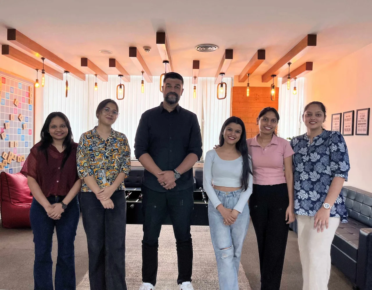 team with client