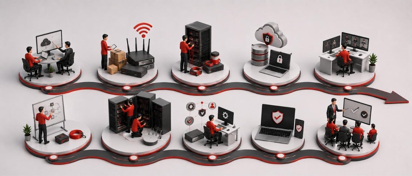 IT setup global companies India