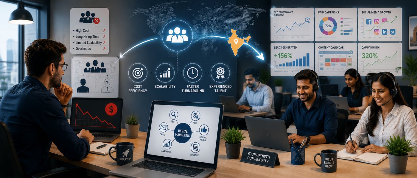 outsource digital marketing to India