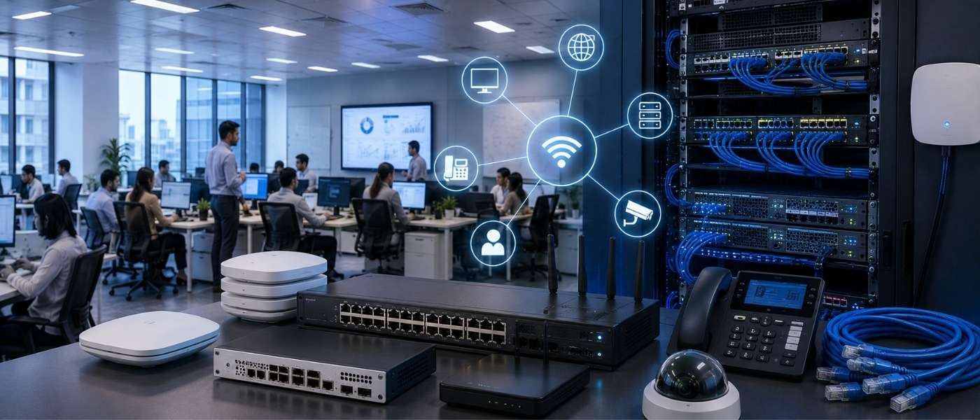 Office network infrastructure setup