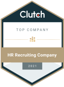 Top Clutch Hr Recruiting Company 2021 Award