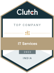 Top Clutch It Services Company India 2022 Award