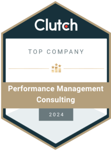 Top Clutch Performance Management Consulting 2024 Award