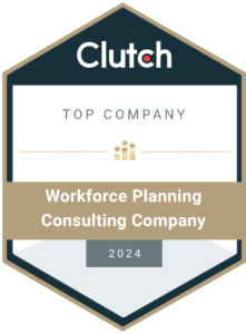 Top Clutch Workforce Planning Consulting Company 2024 Award